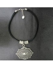 Ayna Leather Necklace